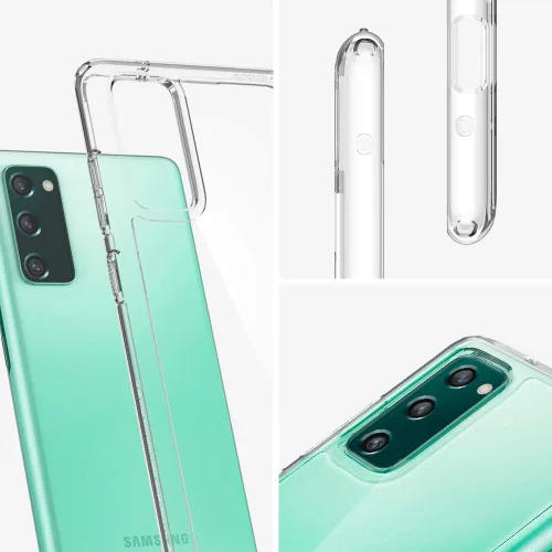 Vista 2 de Spigen Funda ultra híbrida diseñada para Samsung Galaxy S20 FE 5G (2020), transparente
