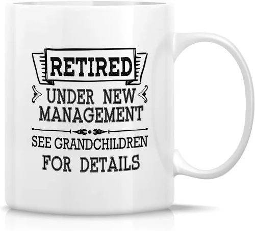 Vista 38 de Retreez Taza divertida – Horario de jubilación Do Whatever the Fxxx - Taza de café de cerámica de 11 onzas, divertida, sarcasmo, sarcástico