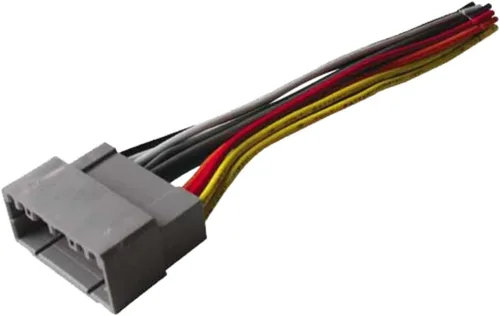Vista 4 de Kit de tablero doble DIN de American International para Dodge RAM (2006-2008) Kit completo con adaptador de antena de posventa y arnés de cable