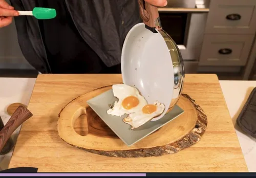 Vista 5 de Ergo Chef Pro Series - Juego de 8 sartenes inteligentes, asas extraíbles, ahorro de espacio para cocinas, caravanas y campamentos. Compatible