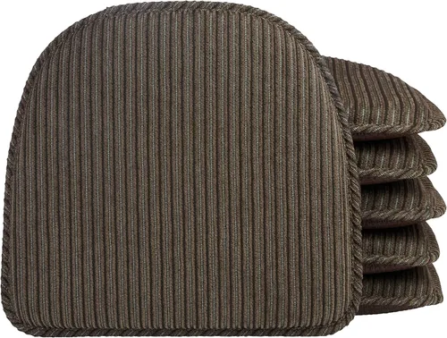 Vista 39 de Klear Vu Raindrop The Gripper - Cojines antideslizantes para silla, suaves y cómodos, almohadillas para asiento, almohadón para cocina, comedor u