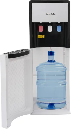 Vista 8 de Dispensador de enfriador de agua de carga inferior, 3 ajustes de temperatura, agua caliente, fría y de habitación, con protección contra