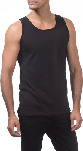 Vista 5 de Pro Club Ropa exterior de algodón pesado para hombre Negro