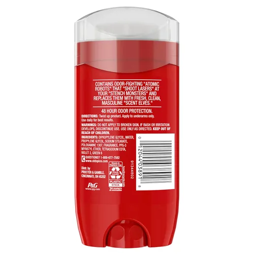 Vista 11 de Old Spice Desodorante sin aluminio para hombres, alta resistencia, protección del sudor 24/7 y protección contra olores, frescura 24/7 y aroma