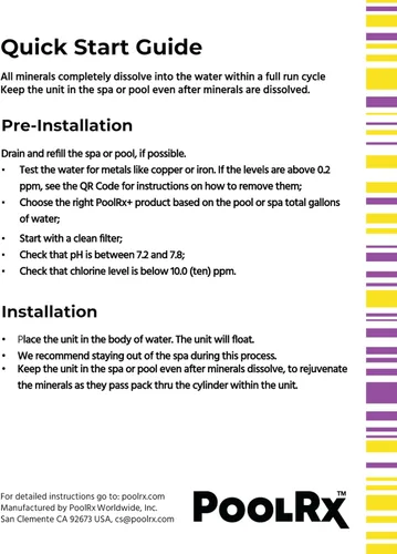 Vista 7 de PoolRx + Paquete de 4 unidades de algicida mineral, control de algas de hasta 6 meses, para 100-400 galones, amarillo y blanco, nueva fórmula