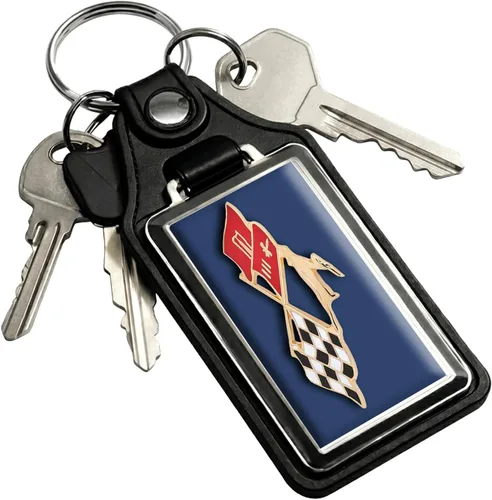 Vista 33 de Brotherhood Car Key Chain for Impala - Classic Models Keychain for Men and Oro olímpico - Guión de 1969