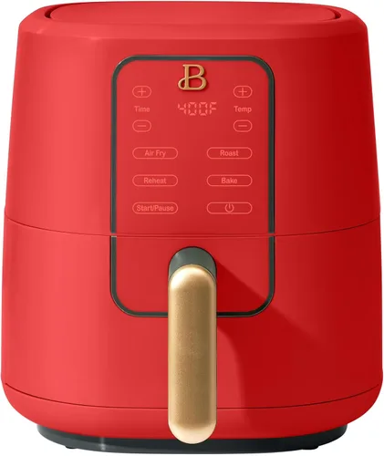 Vista 12 de Freidora de aire digital de 3 cuartos de galón, freidora de aire compacta para cocina pequeña con pantalla táctil, 4 funciones preestablecidas