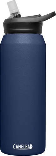 Vista 15 de CamelBak - Eddy+ - Botella de agua con aislante al vacío de acero inoxidable, 20 onzas, color negro