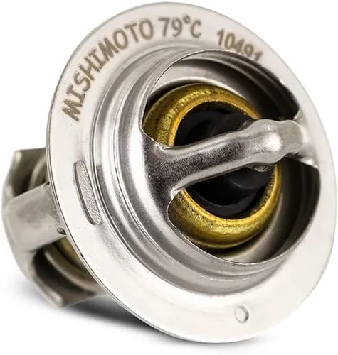 Vista 2 de Mishimoto Termostato de rendimiento, compatible con Honda TRX450R/TRX450ER 2005-2014, baja temperatura