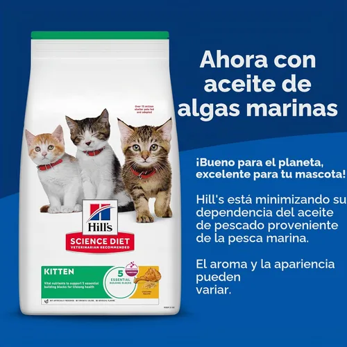 Vista 2 de Hill's Science Diet Comida seca para gatos de fórmula para gatitos White