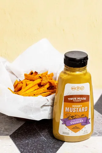 Vista 7 de True Made Foods Mostaza con miel baja en azúcar, apta para dieta cetogénica (12 onzas, 2 unidades)