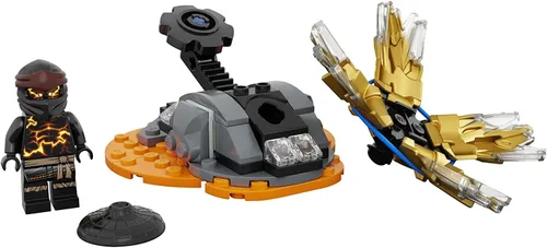 Vista 4 de LEGO NINJAGO Spinjitzu Burst - Cole 70685 NINJAGO Juego de accesorios de construcción con minifigura Ninja (48 piezas)
