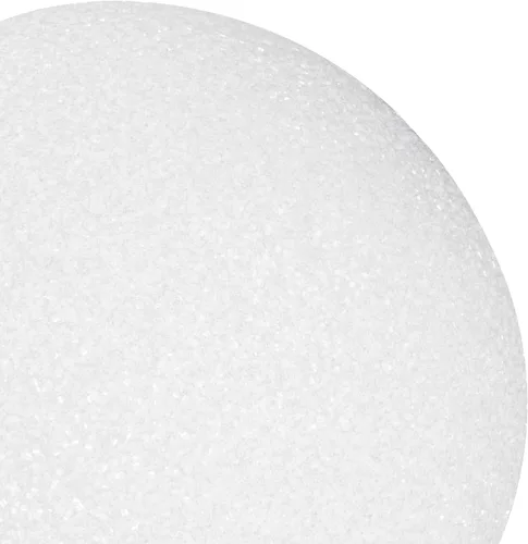 Vista 5 de FloraCraft CraftFōM - Pelota de 12 piezas, 3.8 pulgadas, color blanco