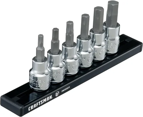 Vista 12 de CRAFTSMAN Serie V - Destornillador de tuerca hexagonal, 6 piezas (CMHT65629V)