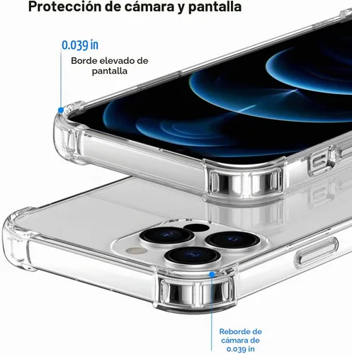 Vista 3 de Funda Transparente de Cristal con Nombre Personalizado e Inicial, Compatible con iPhone 16 Pro Max 15 Plus 14 13 12 11 Xs Max XR 8 7 6 Plus 11 Mini