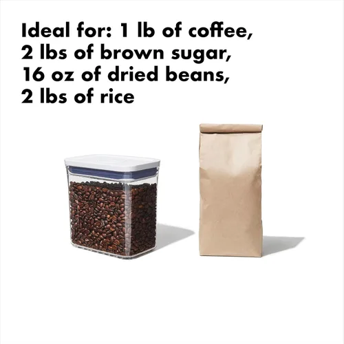 Vista 3 de OXO Good Grips POP Container Bundle - Contenedores herméticos para almacenamiento de alimentos