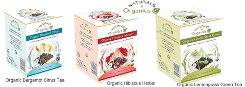 Vista 5 de Naturals-N-Organics Limoncillo orgánico con té verde, baja en cafeína, certificado orgánico por USDA, desintoxicante, digestivo. 24 bolsas de té