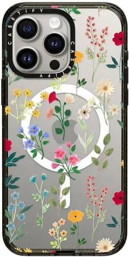 Vista 10 de CASETiFY Impact Funda para iPhone 15 [Probada contra Caídas de Grado Militar 4X / Protección contra Caídas de 8.2 pies / Compatible con Magsafe]