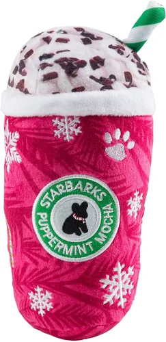 Vista 12 de Haute Diggity Dog Barkbells Pawtein Bar - Juguete de peluche para perros pequeños, medianos y grandes, juguetes interactivos divertidos
