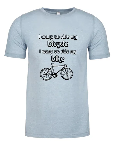 Vista 18 de I Sleep Around (Camper), Graphic Men's Tee, Funny T Shirt, Shirts with Sayings, Stonewash Blue or Sage (L, Stonewash Blue)