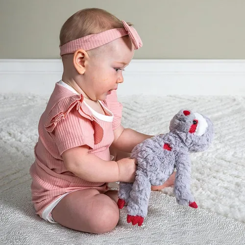 Vista 4 de Mary Meyer Colección de masilla de peluche, juguete suave, 11 pulgadas, perezoso corazón