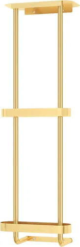 Vista 8 de STWWO Toallero para Baño Montado en Pared, Toallero de Pared de 22 Pulgadas para Toallas Enrolladas, Almacenamiento de Toallas para Baño Pequeño