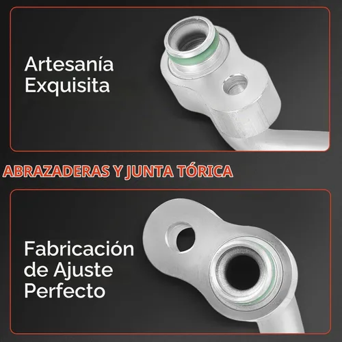 Vista 3 de A-Premium Conjunto de manguera de línea de descarga de A/C compatible