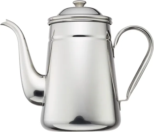 Vista 8 de Karita #52031 Coffee Pot, Stainless Steel, 53.9 fl oz (1,600 ml), Direct Fire, Made in Japan, 0.3 fl oz (1.6 L), Drip Pot, Coffee Kettle, Coffee