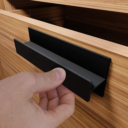 Vista 2 de HRX - Manija de puerta autoadhesiva para puerta, fácil de instalar, sin tornillos, despegar y pegar en vidrio, madera, metal, plástico, perilla