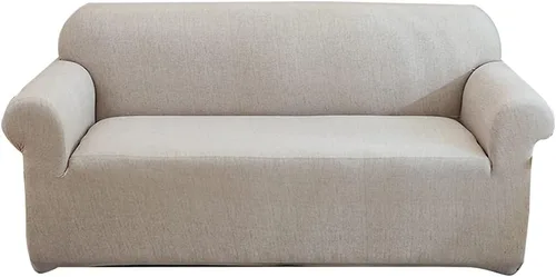 Vista 17 de HOOBUY Funda de sofá estampada, Funda elástica para sillón, funda de sofá biplaza con patrones para sillón con cojines de 2 plazas, Juego de sofá Bd