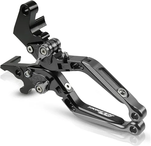 Vista 7 de SCUUBE Motorcycle CNC Accessories Adjustable Folding Extendable with A Brake Clutch Levers Handlebar Hand Grips Ends for Yama&ha FZ150I FZ 150I