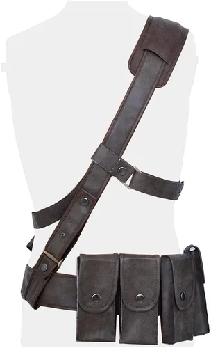 Vista 2 de miccostumes Survivor Cosplay Belts Set para hombre
