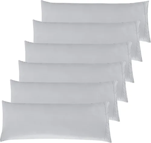 Vista 27 de Elegant Comfort Fundas de almohada sólidas de microfibra de alta calidad hotelera, tejido suave, resistente a las arrugas y a las manchas, fácil