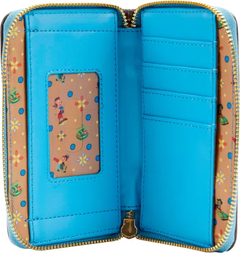 Vista 4 de Loungefly Disney Pinocho - Cartera con cremallera