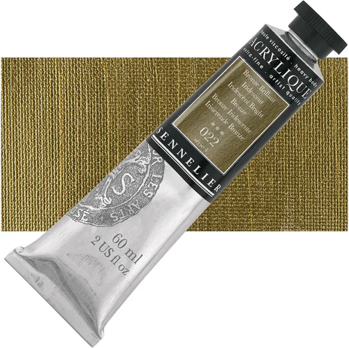 Vista 79 de Sennelier Extra-Fine Artists' Acrílico, 2.0 fl oz, Anthraquinone Blue S5, 2.02 Fl Oz (Paquete de 1)