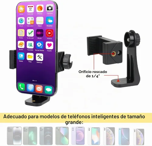 Vista 2 de Soporte ergonómico anticaída para teléfono celular, Vlogging, estabilizador de agarre de mano, soporte para teléfono inteligente, kit de video