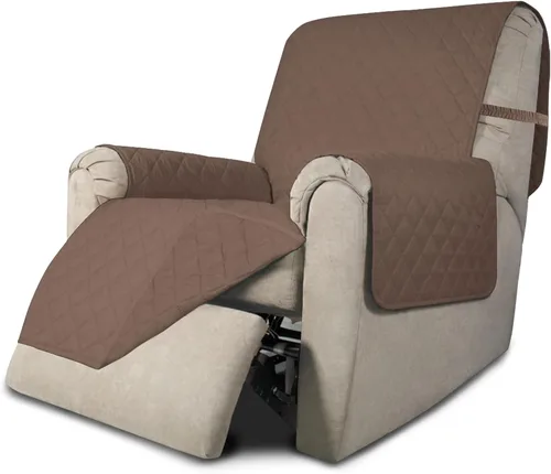 Vista 204 de Easy-Going - Funda reversible para sofá, resistente al agua, con varillas de espuma y correas elásticas, protector de muebles para mascotas y perros