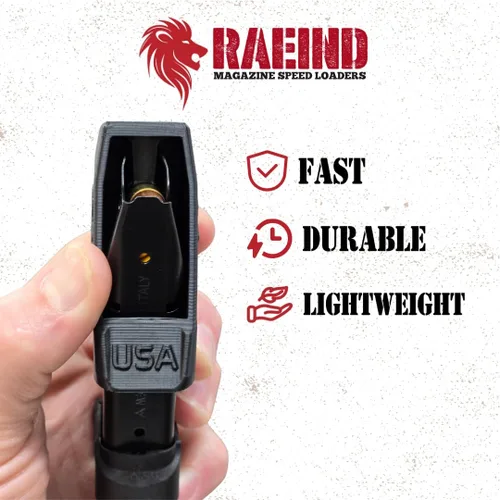 Vista 4 de RAEIND Smith & Wesson M&P Shield - Cargador de velocidad de cargador de pistola de 0.354 in