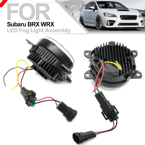 Vista 4 de Conjunto de luces LED de conducción antiniebla para Subaru BRZ WRX STI Impreza Legacy Outback Forester Crosstrek Switchback - Kit de lámparas