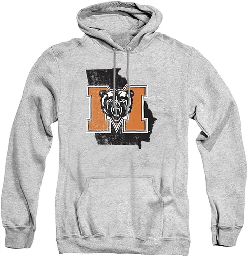 Vista 317 de LOGOVISION Colección de sudaderas con capucha unisex con diseño de forma universitaria oficial para hombres y mujeres