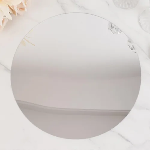 Vista 12 de Efavormart - Paquete de 6 platos de carga de plástico acrílico con relieve de encaje rústico dorado de 13 pulgadas
