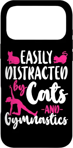 Vista 22 de Gato de gimnasia fácilmente distraído por gatos y funda de gimnasia para iPhone 17