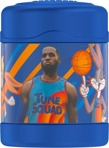 Vista 4 de THERMOS FUNTAINER - Tarro de comida para niños aislado al vacío de acero inoxidable de 10 onzas, Batman
