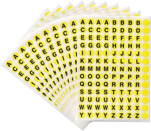 Vista 35 de dealzEpic - Etiquetas adhesivas de papel en blanco writable - 13x38mm