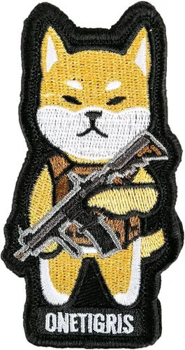 Vista 6 de OneTigris K9 Patch - Parche de moral para perro, arnés y correa para collar de chaleco (Collie de borde)