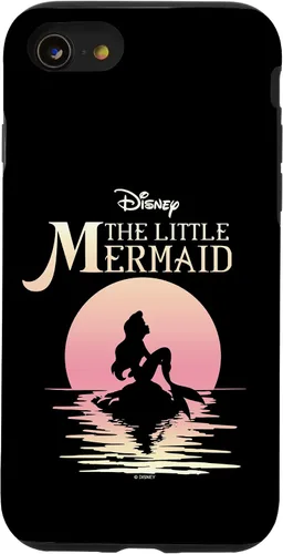 Vista 18 de iPhone 16 Disney La Sirenita Ariel Moon Silhouette Case