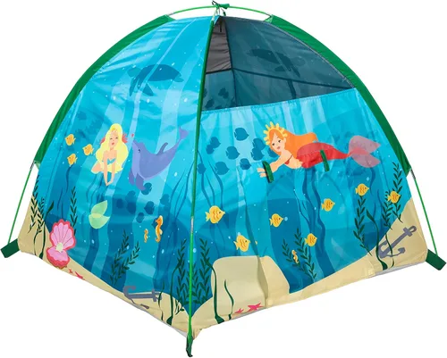 Vista 3 de Pacific Play Tents 19762 Mermaid Dreams - Tienda de campaña de domo de 48 x 48 x 42 pulgadas