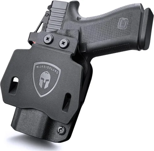 Vista 20 de WARRIORLAND Funda OWB Kydex con corte óptico, ajuste seleccionado para Glock 17/19/19X/43/43X MOS, sin riel 1911, Hellcat/Hellcat Pro, Taurus