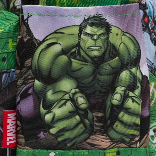Vista 7 de Wondapop Marvel Avengers - Mini mochila de nailon de lujo de 13 pulgadas