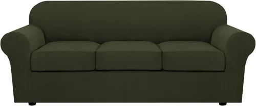 Vista 115 de H.VERSAILTEX Fundas de Sofá Elásticas para Cojines Fundas de Sofá para Muebles de Sala Fundas Protectoras